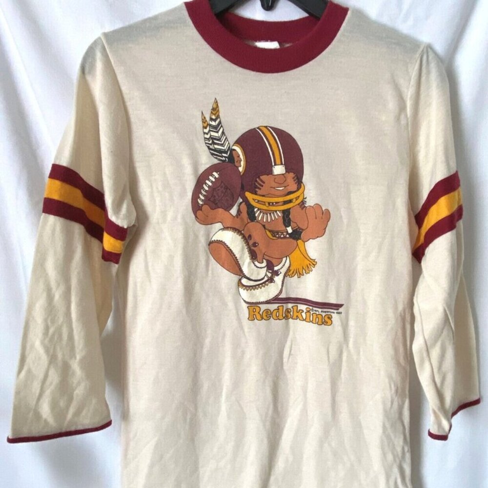 NFL Properties 1983 Huddles Washington Redskins Mascot Graphic Youth Night Gown